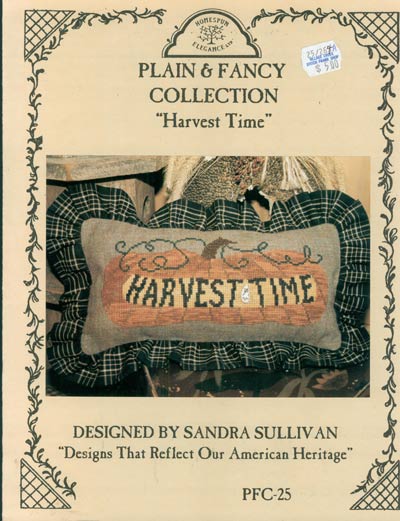 Harvest Time Cross Stitch Leaflet