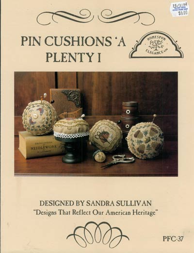 Pin Cushions 'A Plenty I Cross Stitch Leaflet