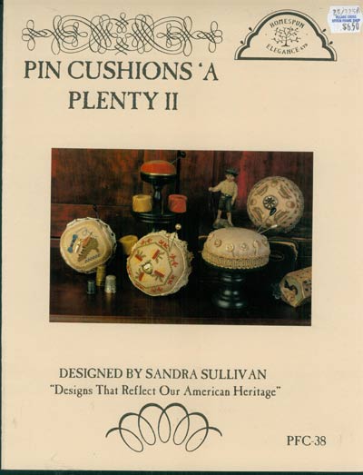 Pin Cushions A Plenty ll Cross Stitch Leaflet