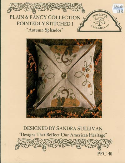 Autum Splender Cross Stitch Leaflet