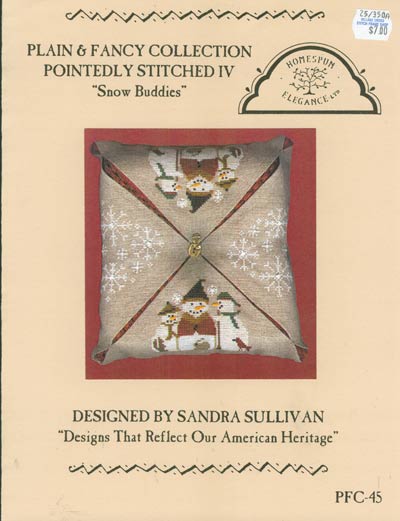 Snow Buddies Cross Stitch Leaflet