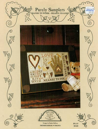 Hands To Work - Hearts To God Cross Stitch Leaflet