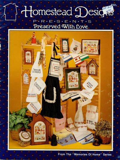 Preserved With Love Cross Stitch Leaflet