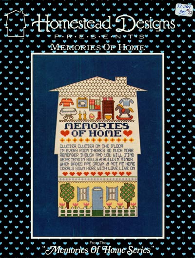 Memories Of Home Cross Stitch Leaflet