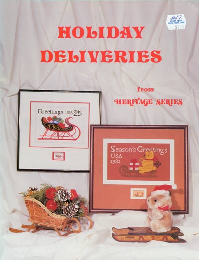 Holiday Deliveries Cross Stitch Leaflet