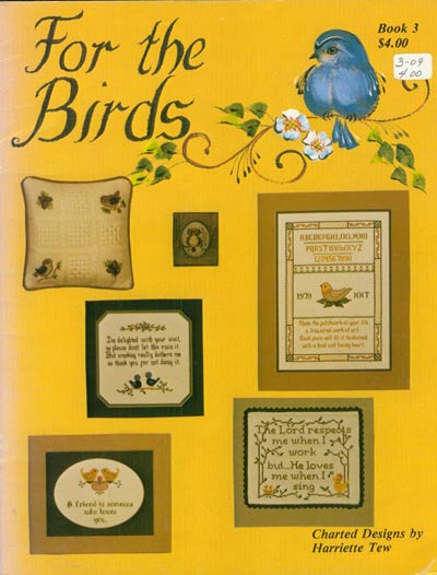 For The Birds Cross Stitch Leaflet