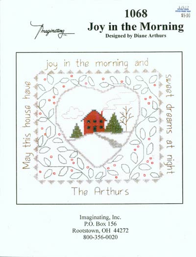 Joy in the Morning Cross Stitch Leaflet