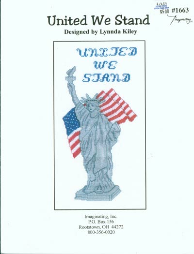 United We Stand Cross Stitch Leaflet