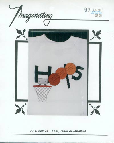 Hoops Sweatshirt Cross Stitch Leaflet