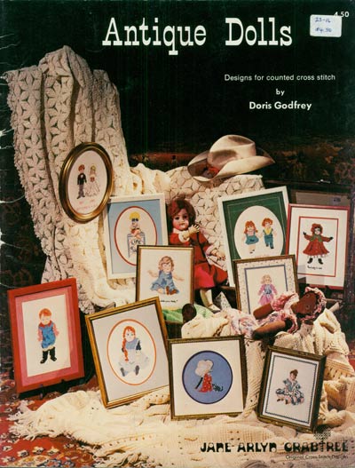 Antique Dolls Cross Stitch Leaflet