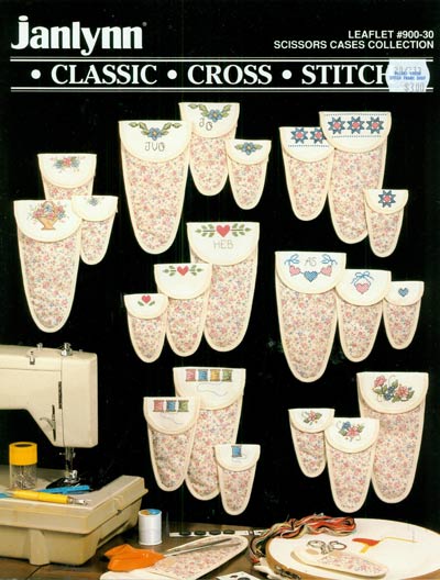 Scissors Cases Collection Cross Stitch Leaflet