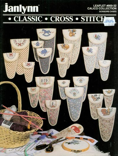 Calico Collection - Scissors Cases Cross Stitch Leaflet