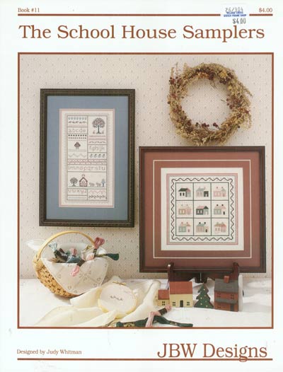 The School House Samplers Cross Stitch Leaflet