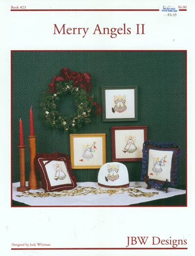 Merry Angels II Cross Stitch Leaflet
