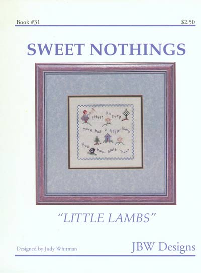 Little Lambs Cross Stitch Leaflet