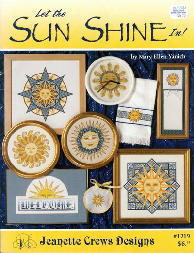 Let The Sun Shine In Cross Stitch Leaflet