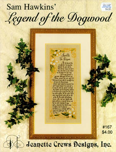 Legend Of The Dogwood Cross Stitch Leaflet