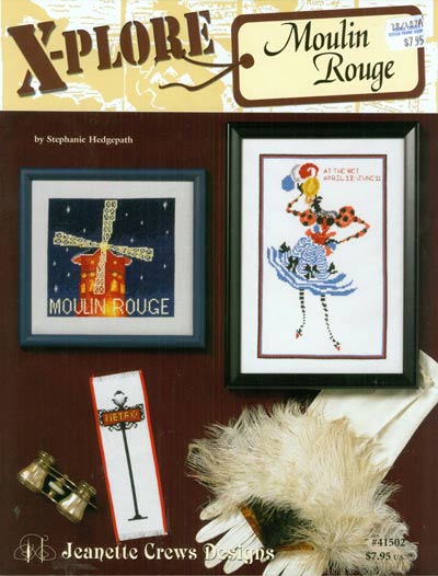 X-plore Moulin Rouge Cross Stitch Leaflet