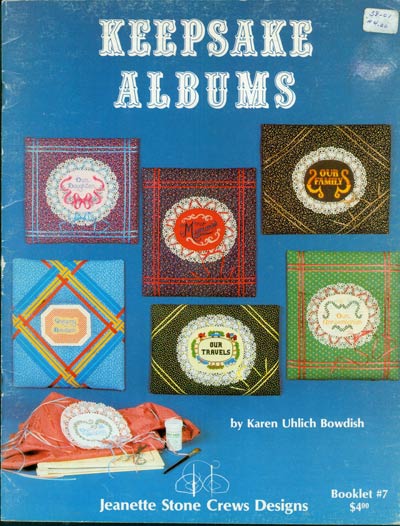 Keepsake Albums Cross Stitch Leaflet