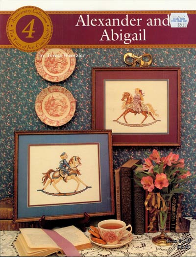 Alexander and Abigail Cross Stitch Leaflet