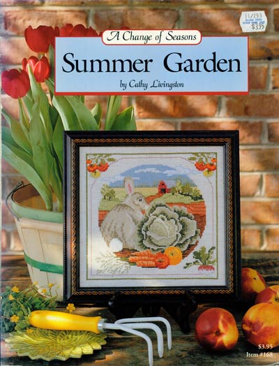 Summer Garden Cross Stitch Leaflet