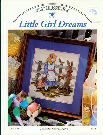 Little Girl Dreams Cross Stitch Leaflet