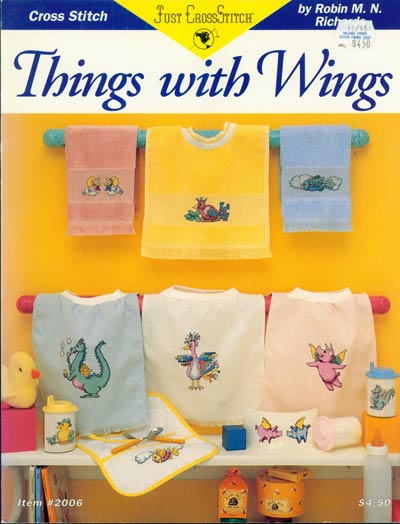 Things With Wings Cross Stitch Leaflet