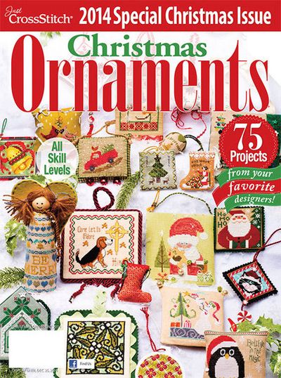 Just Cross Stitch 2014 Special Christmas Ornaments Issue Cross Stitch Magazine