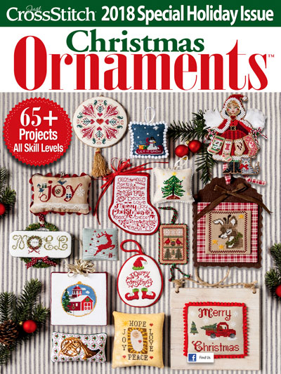 Just Cross Stitch 2018 Special Christmas Ornaments Issue Cross Stitch Magazine