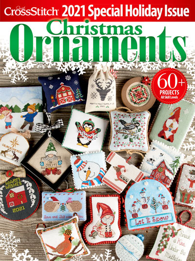Just Cross Stitch 2021 Special Christmas Ornaments Issue Cross Stitch Magazine