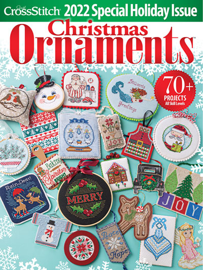 Just Cross Stitch 2022 Special Christmas Ornaments Issue Cross Stitch Magazine