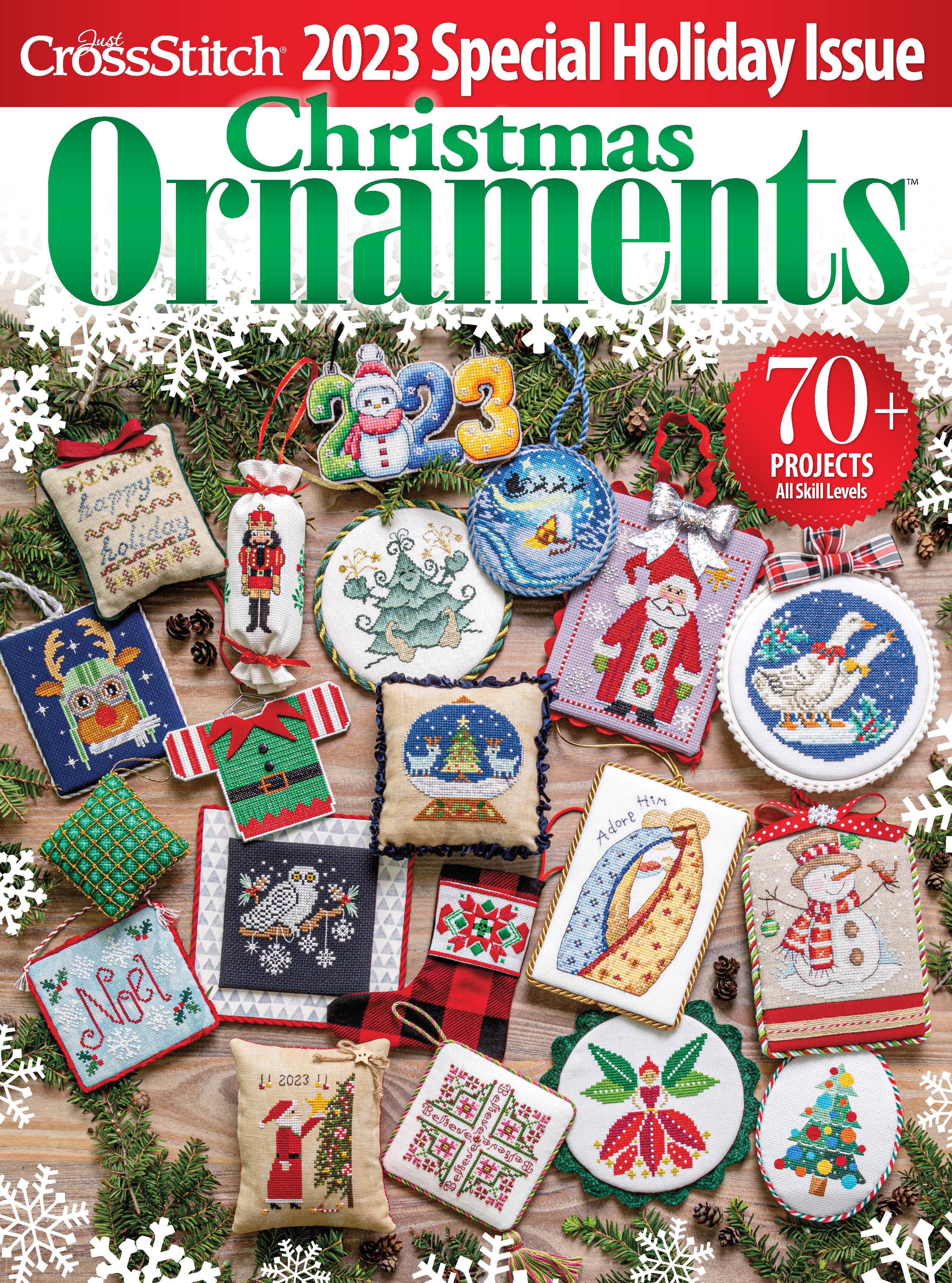 Just Cross Stitch 2023 Special Christmas Ornaments Issue Cross Stitch Magazine
