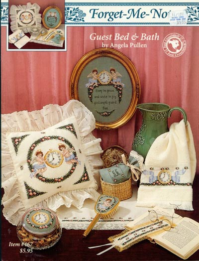 Guest Bed and Bath Cross Stitch Leaflet
