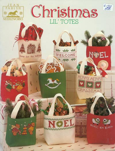 Christmas Lil' Totes Cross Stitch Leaflet
