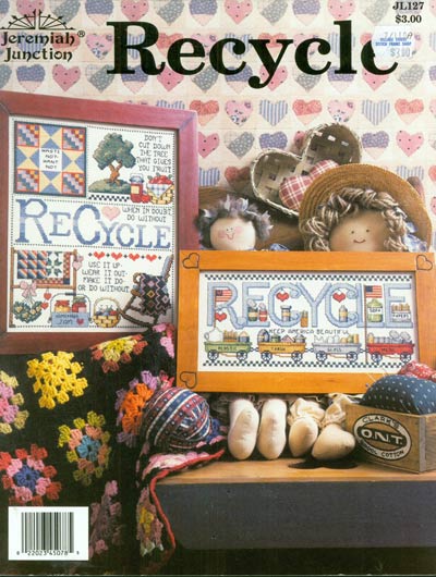 Recycle Cross Stitch Leaflet