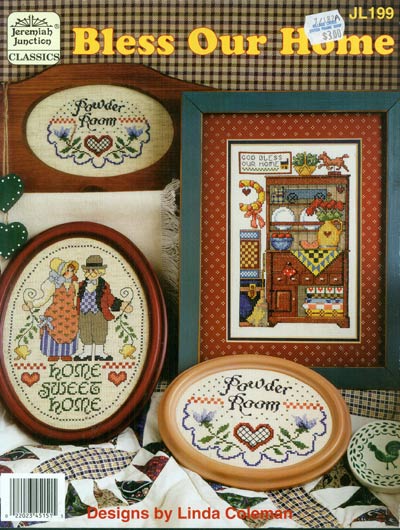 Bless Our Home Cross Stitch Leaflet