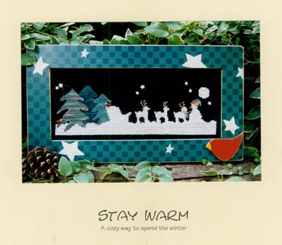 Stay Warm Cross Stitch Leaflet