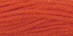 J. P. Coats Embroidery Floss: 2334 Bright Orange Red Cross Stitch Thread