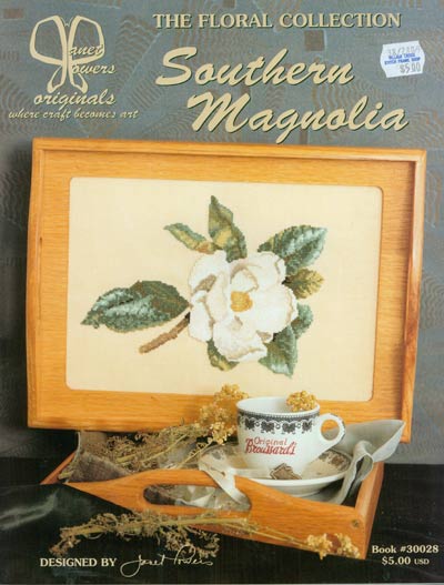 Southern Magnolia Cross Stitch Leaflet