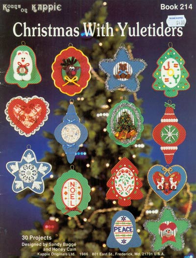 Christmas With Yuletiders - Kount on Kappie Cross Stitch Leaflet