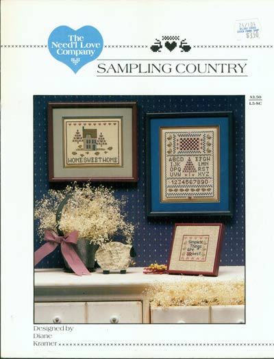 Sampling Country Cross Stitch Leaflet