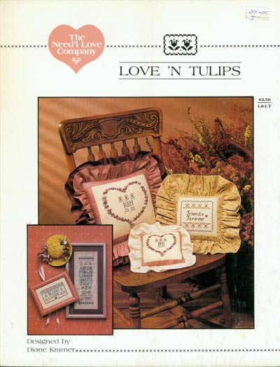 Love 'N Tulips Cross Stitch Leaflet