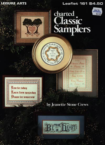 Classic Charted Samplers Cross Stitch Leaflet