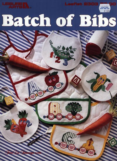 Batch Of Bibs Cross Stitch Leaflet