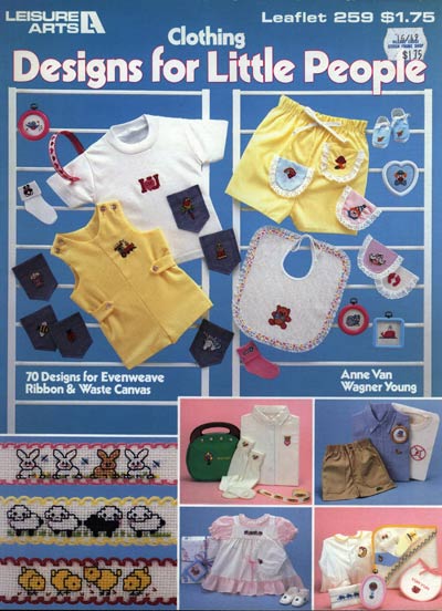 Clothing Designs For Little People Cross Stitch Leaflet