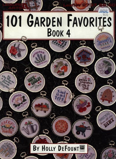101 Garden Favorites Book 4 Cross Stitch Leaflet