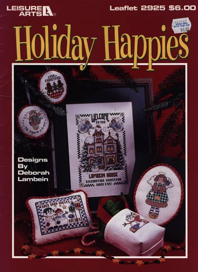 Holiday Happiness Cross Stitch Leaflet
