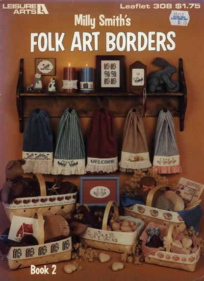 Folk Art Borders Book 2 Cross Stitch Leaflet