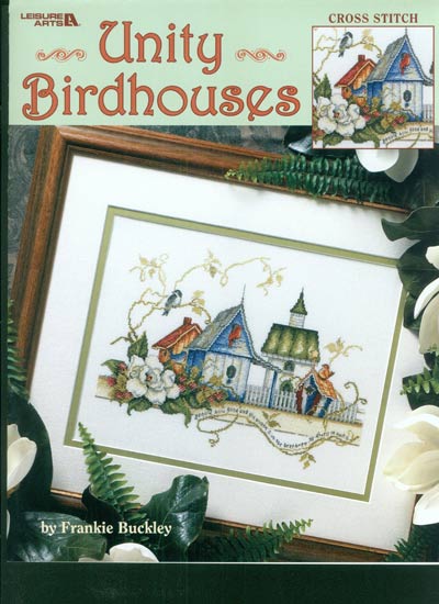 Unity Birdhouses Cross Stitch Leaflet