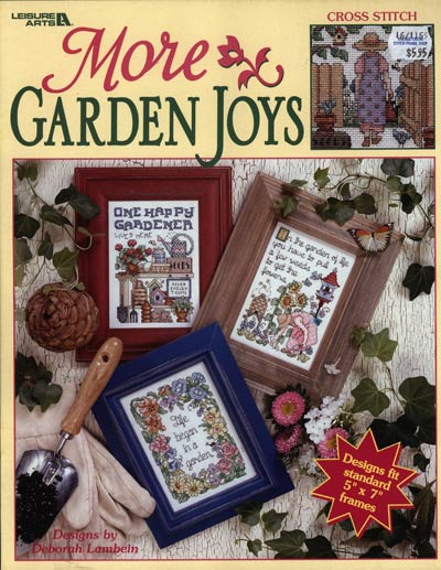 More Garden Joys Cross Stitch Leaflet